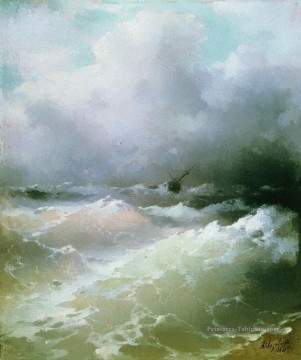  vagues peintre - Ivan Aivazovsky mer Vagues de l’océan